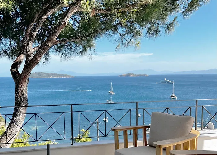 Villa Korifi By Halu!, With Sea View *