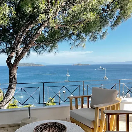 Villa Korifi By Halu!, With Sea View *